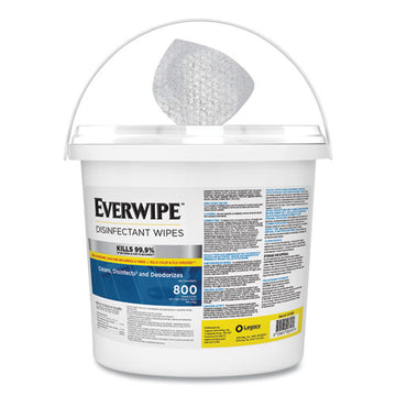 Legacy Everwipe Disinfectant Wipes, 6 X 8, 800-dispenser Bucket, 2 Buckets-carton freeshipping - TVN Wholesale